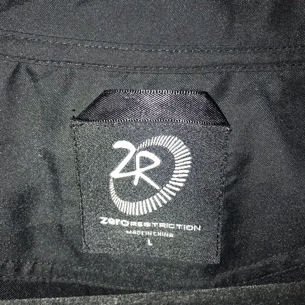 Zero Restriction Golf‎ Jacket Men Large Windbreaker 1/4 3 Snap Buttons Pullover - Picture 4 of 11